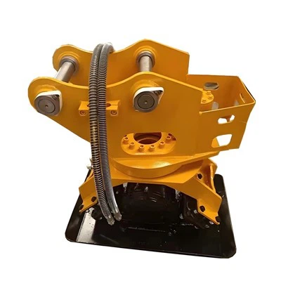 Compacteur à plaques hydrauliques rotatives