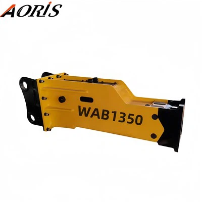 Marteau brise-roche hydraulique de type silencieux pour roche en béton
