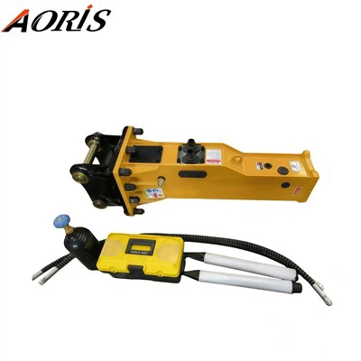 Marteau brise-roche hydraulique de type silencieux